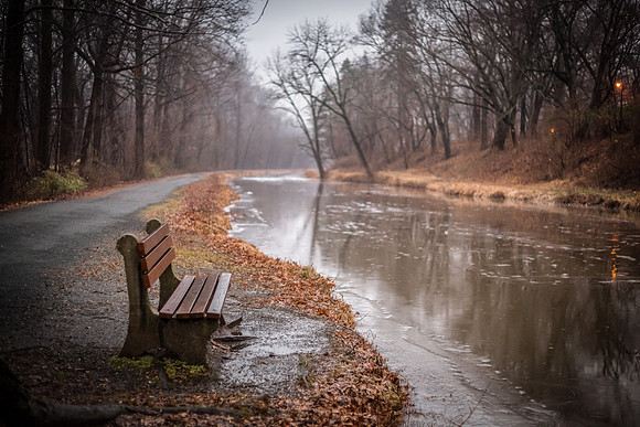 The Delaware canal