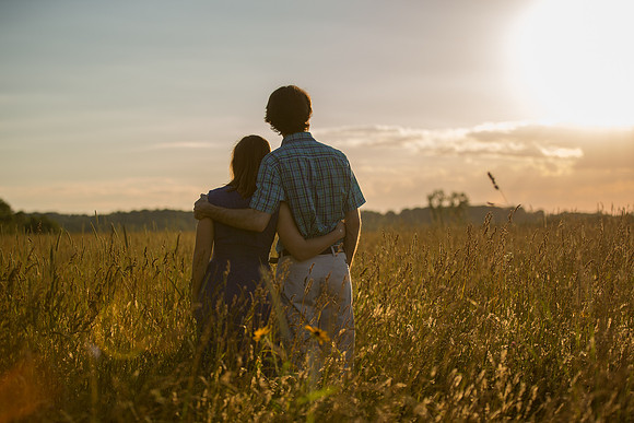 Sunset engagement shoot in Tyler State Park, PA