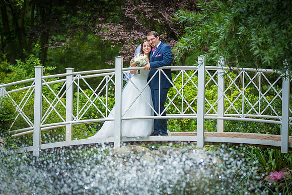 Wedding portraits at Sayen House & Gardens  Hamilton, NJ