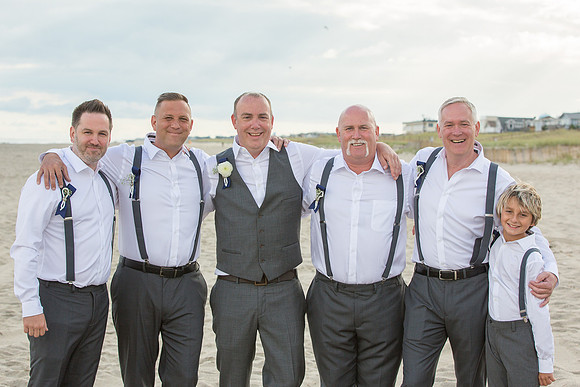 Beach wedding LBI NJ