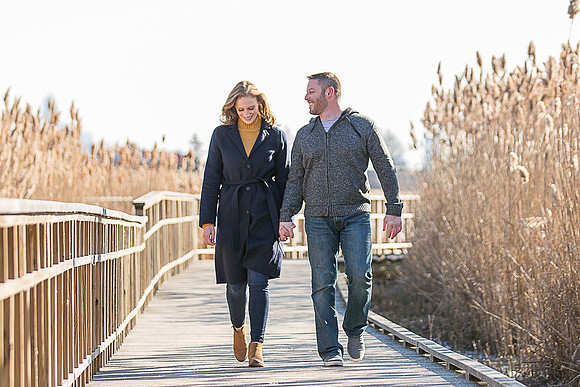 Meadowlands, NJ engagement shoot